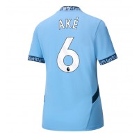 Manchester City Nathan Ake #6 Hjemmedrakt Dame 2024-25 Kortermet